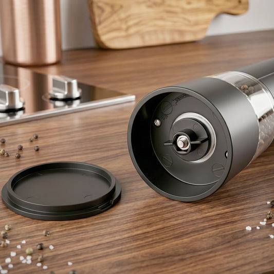 Electric Pepper Grinder Usb Rechargeable One Touch Operation
