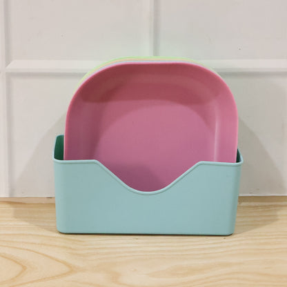 11 In 1 Plastic Snack Serving Plates Set Multi-compartment Party Snack Tray
