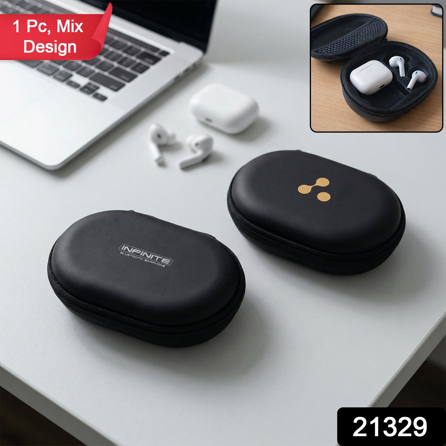 Wireless Earbuds Case  Durable Hard Shell Protection