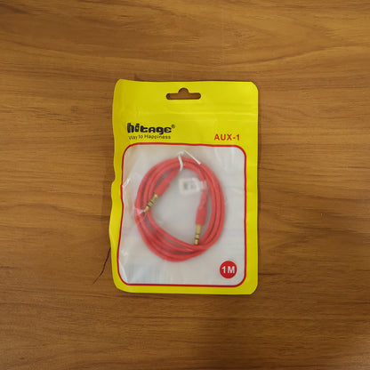 3.5mm Aux Audio Cable (1 Pc 1 Meter)