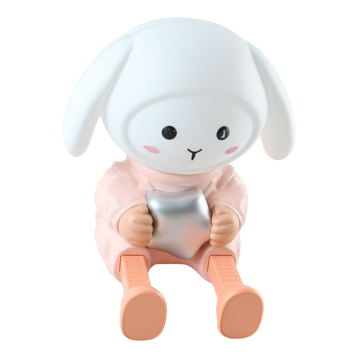 Rabbit Led Night Light With Mobile Phone Stand For Bedroom And Study Table (1 Pc)