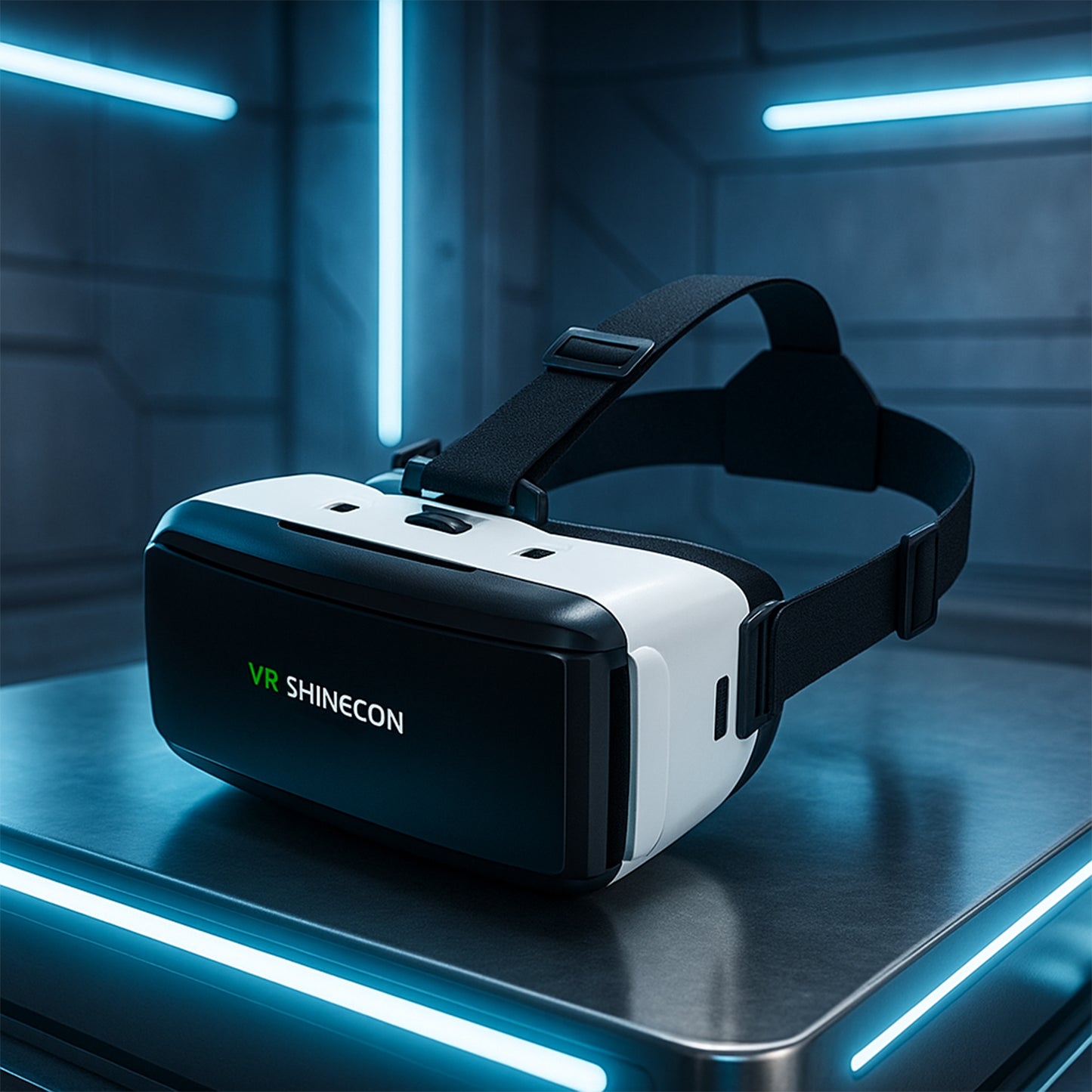 Premium Vr 3d Virtual Reality Headset (1 Pc)