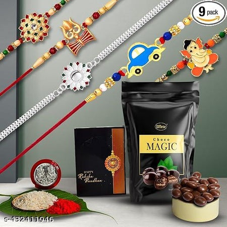 Traditional Rakhi Set With All Essentials
