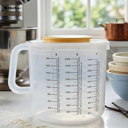 Plastic Measurement Storage Box With Lid  1 Pc