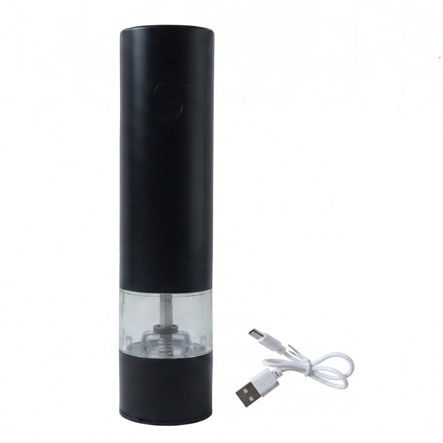 Electric Pepper Grinder  Usb Rechargeable  One Touch Operation