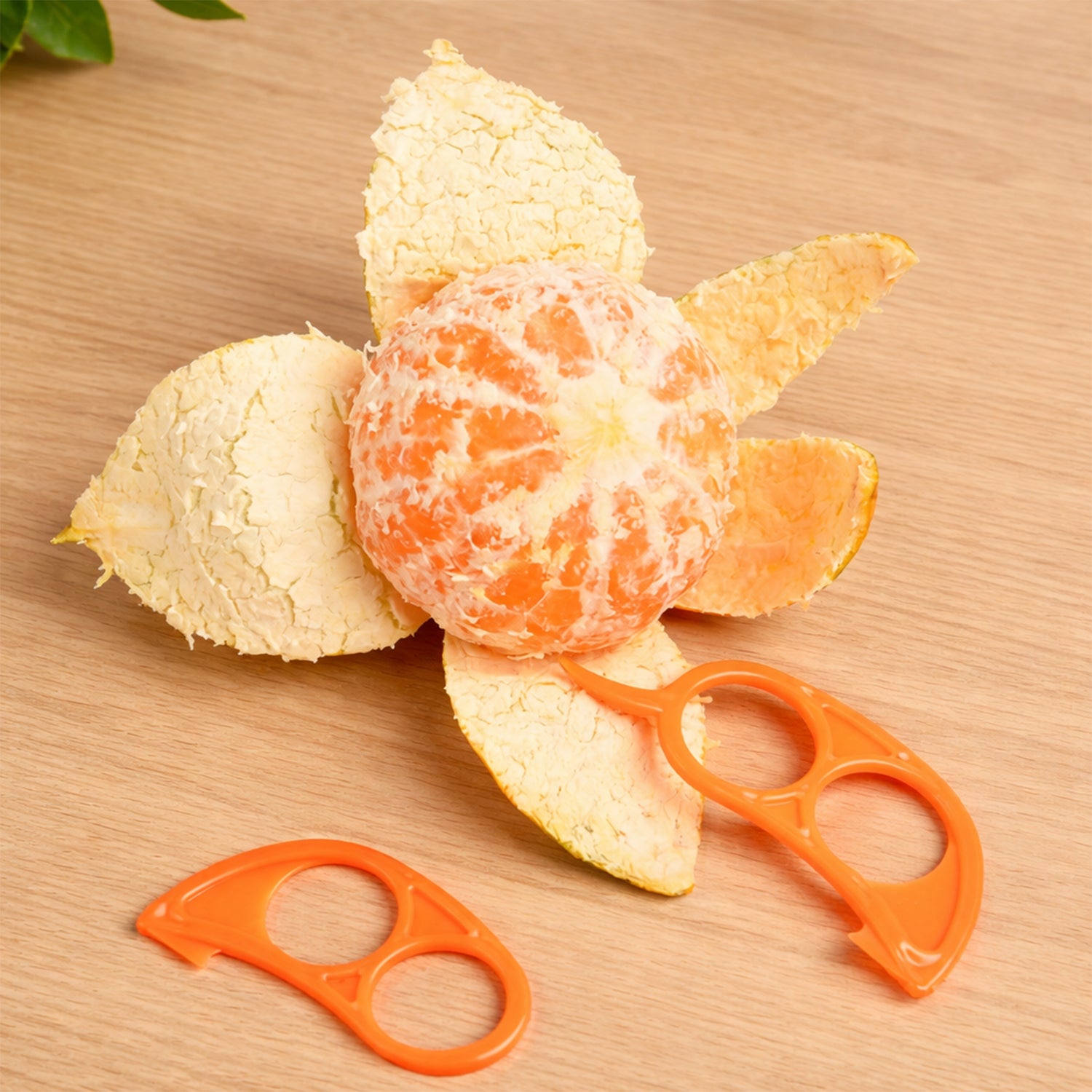 Multipurpose Plastic Orange Peeler Tool (5 Pc)