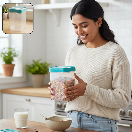 Plastic Smart Seal Food Storage Container 1200 Ml Approx
