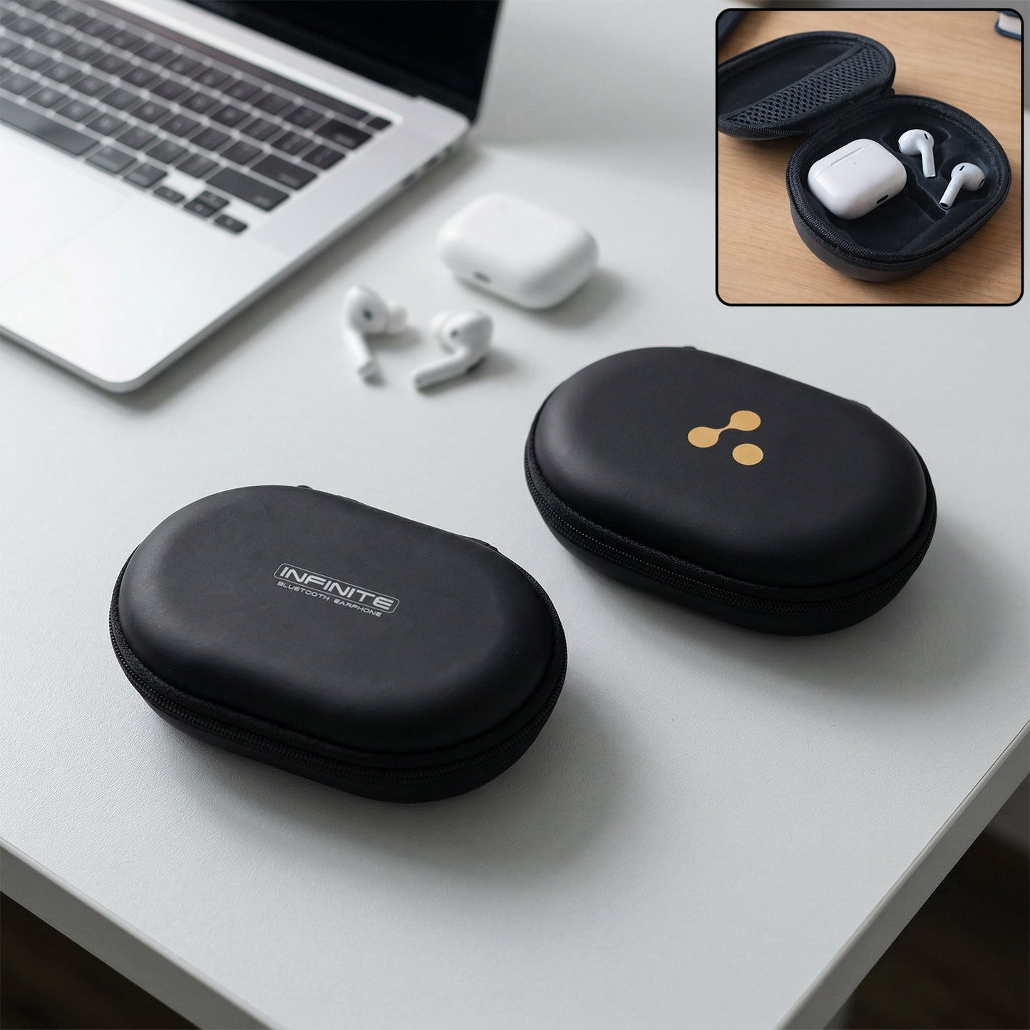 Wireless Earbuds Case  Durable Hard Shell Protection