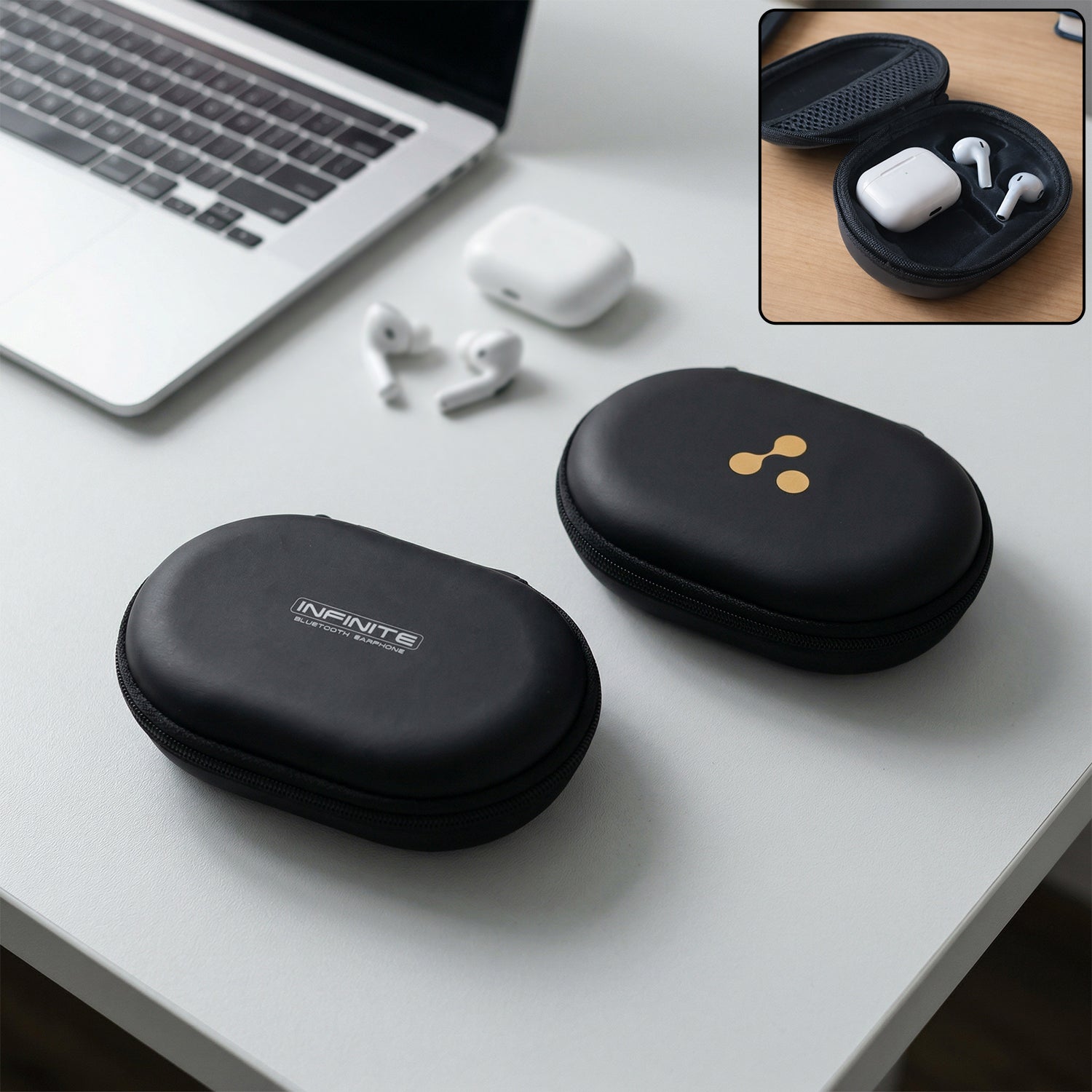 Wireless Earbuds Case  Durable Hard Shell Protection