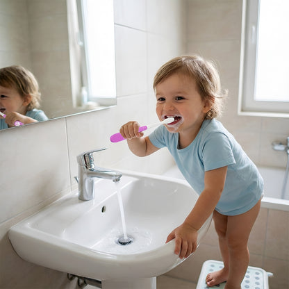 Kids Toothbrush And Bike Toy Set