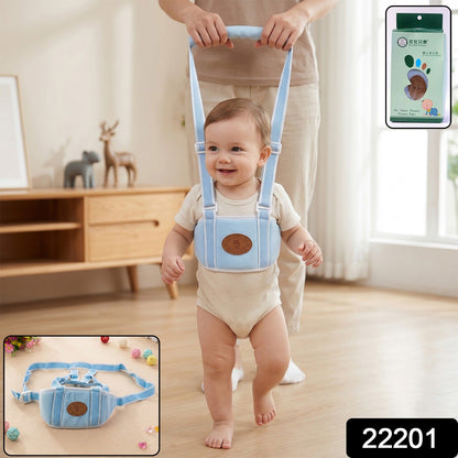 Baby Walking Assist Belt Toddler Learning Walk Harness With Handle (1 Pc)