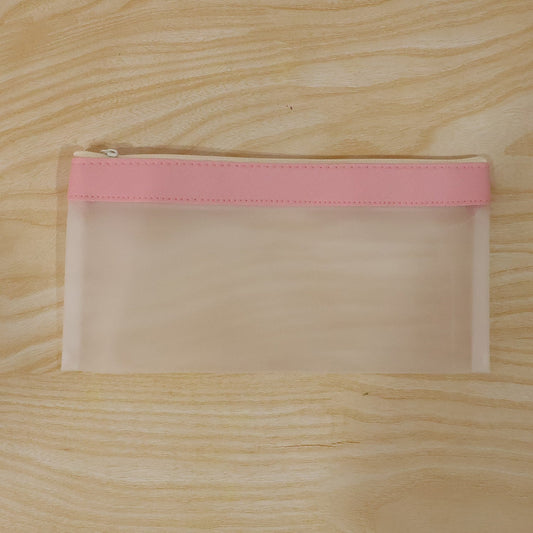 Transparent Multipurpose Zipper Pouch Bag (1 Pc)