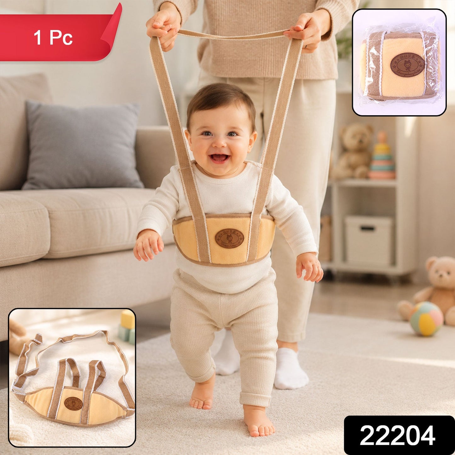 Baby Toddler Walking Support  Gentle First Steps Helper