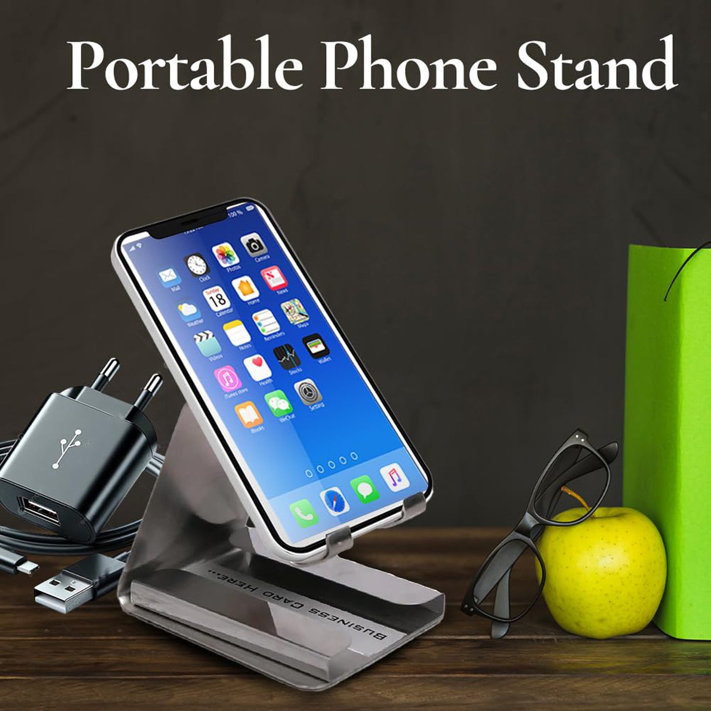 Premium Small Desktop Mobile Phone Stand Holder For Smartphones (1 Pc)