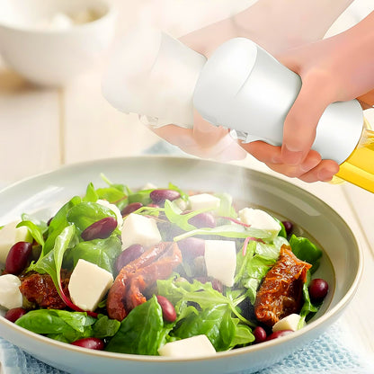 Plastic Oil Spray Bottle - Versatile Kitchen Gadgets (250 Ml Approx  With White Box)
