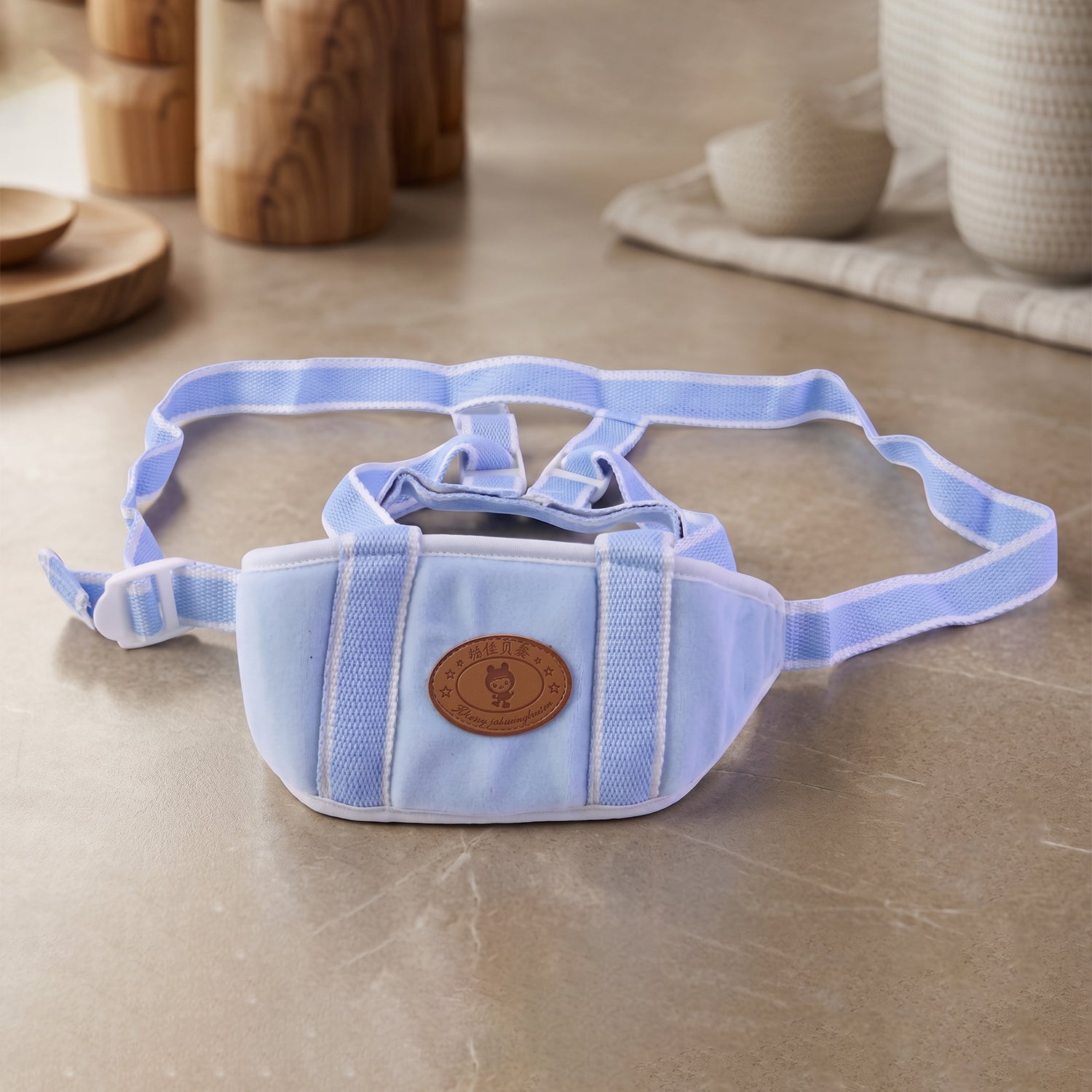 Baby Walking Assist Belt Toddler Learning Walk Harness With Handle (1 Pc)