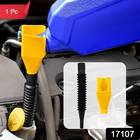 Flexible Plastic Funnel  Spill-free Car Oil  Fuel Filling