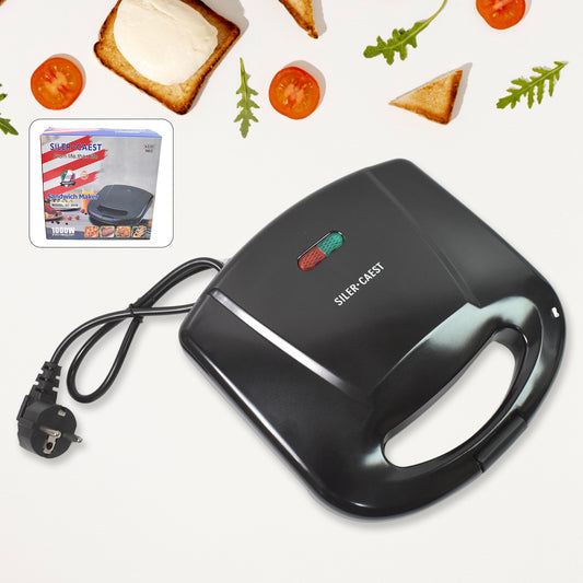 2817 Waffle Maker Makes 2 Square Shape Waffles Non-stick Plates Easy To Use With Indicator Lights