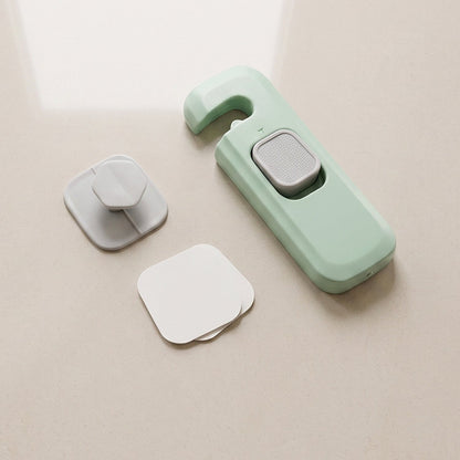 Adhesive Child Safety Lock For Refrigerator Cabinet And Cupboard Doors (1 Pc)