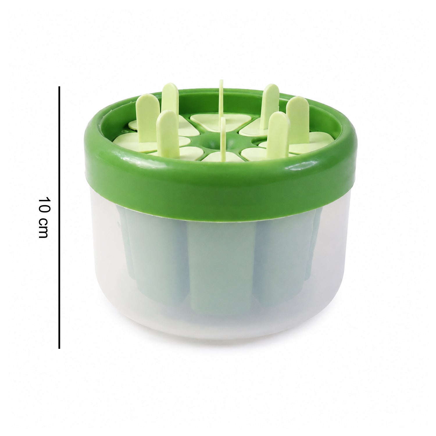 Plastic Ice Candy Popsicle Maker (8 Mold  1 Set)
