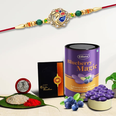 (K1_408_as) Rakhi Combo With Assorted Chocolate Dryfruits 96gm Stylish Rakhi For Brother Rakhi  Chocolate For Brother Rakhi Brother Rakhi With Gift Handmade Rakhi Set Of 1 Rakhi
