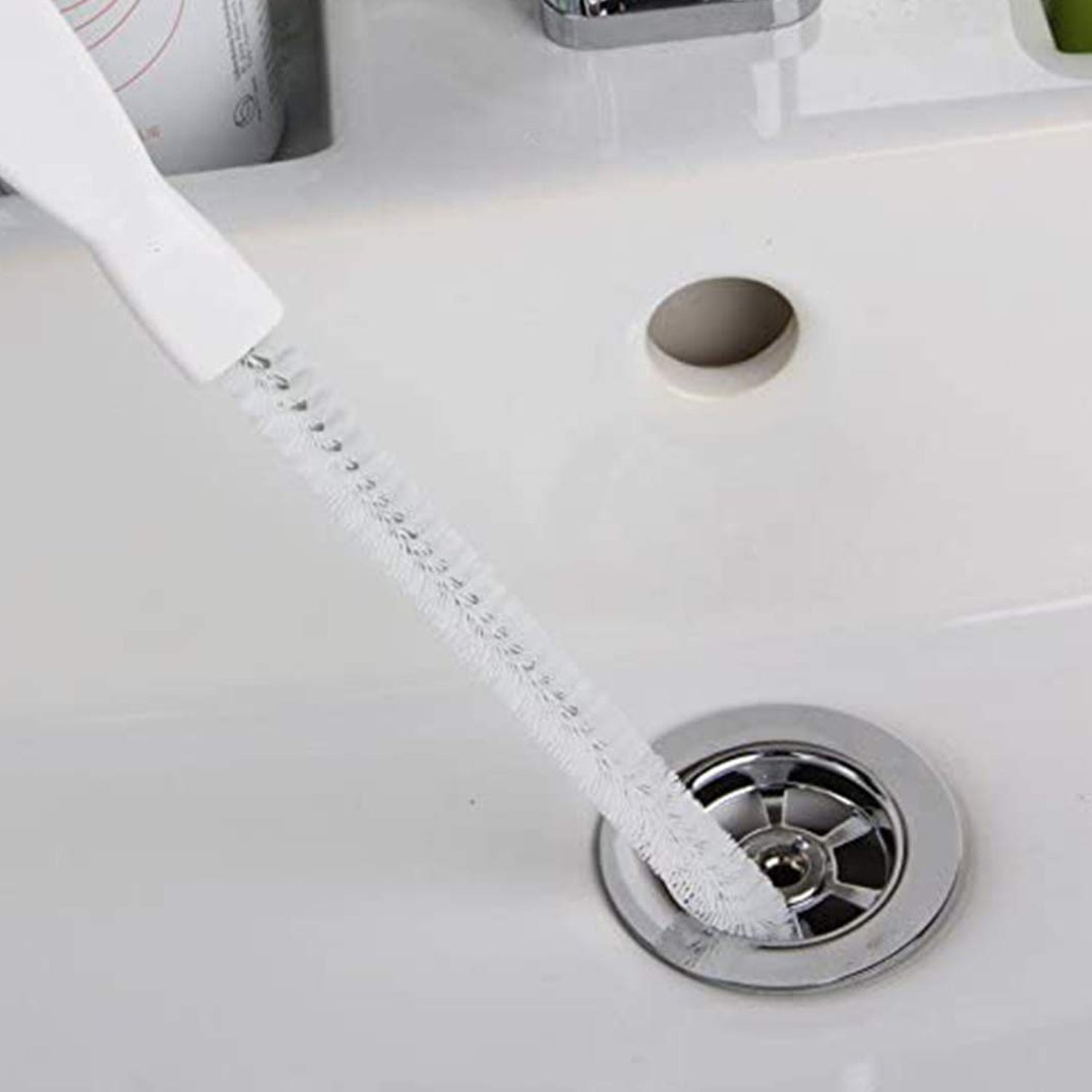 Flexible Long Reach Drain Cleaning Brush (1 Pc 45 To 45.5 Cm)