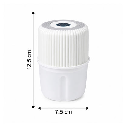 Usb Rechargeable Mini Garlic Chopper Crusher (300 Ml)