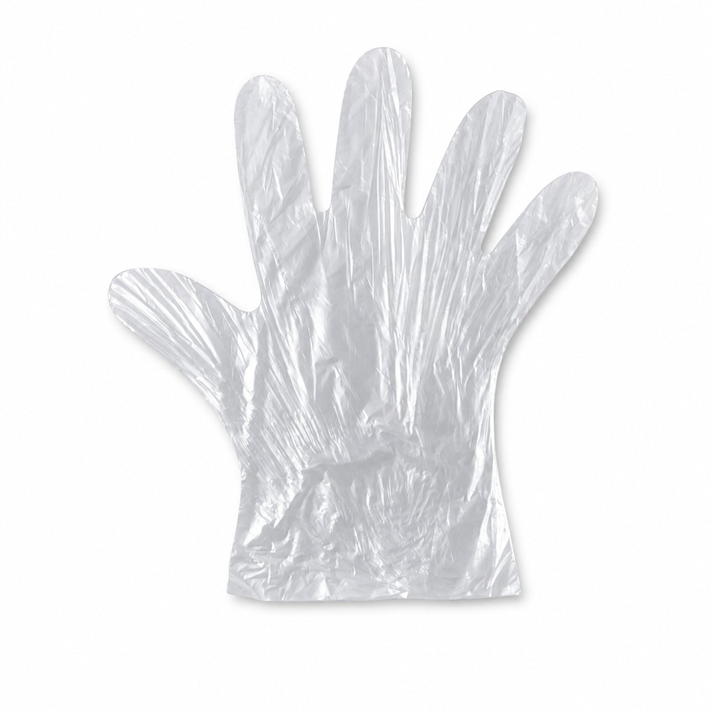 Disposable Medium Plastic Gloves (100 Pc)