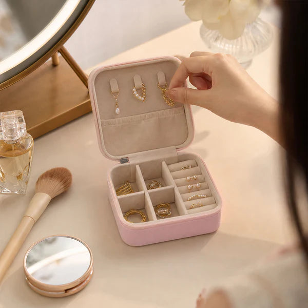 Jewellery Box for Women, Mini Portable Jewelry Box Organiser