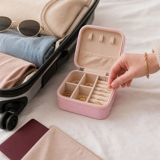 Jewellery Box for Women, Mini Portable Jewelry Box Organiser