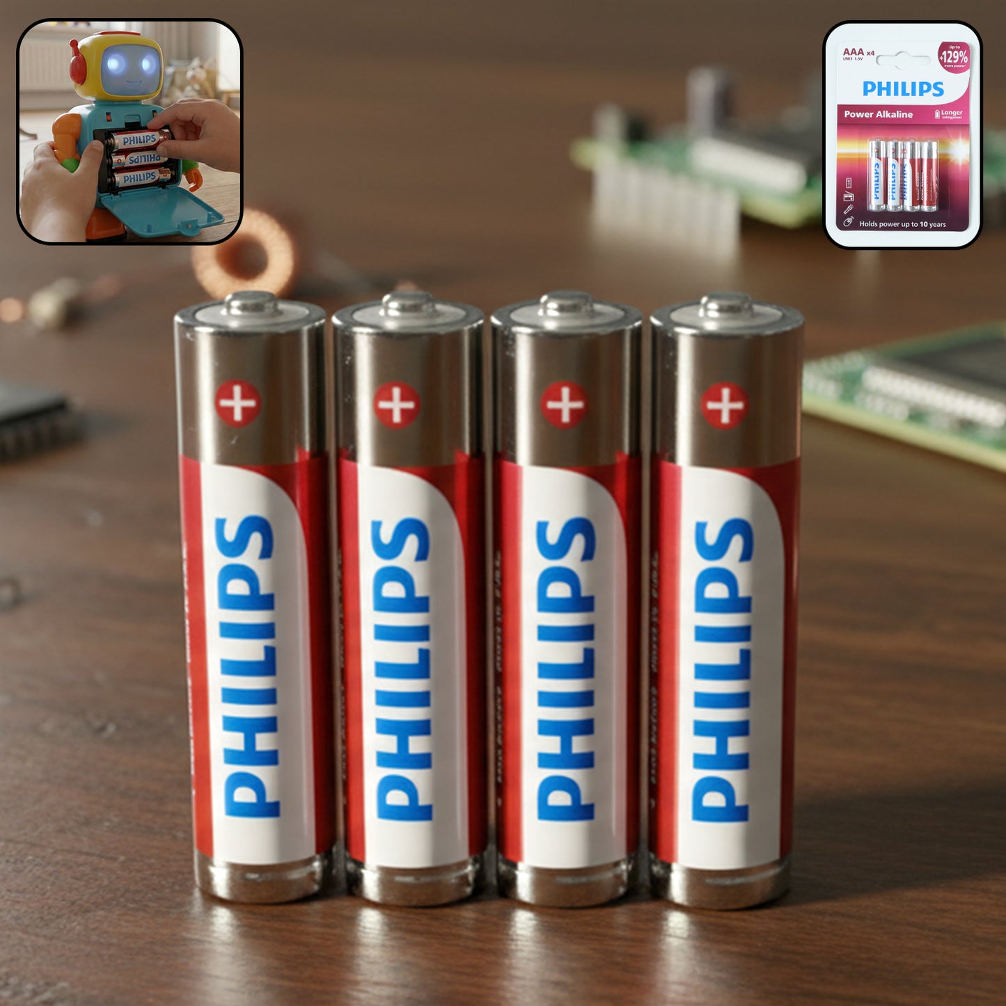 Aaa Alkaline Batteries 4 Piece Pack