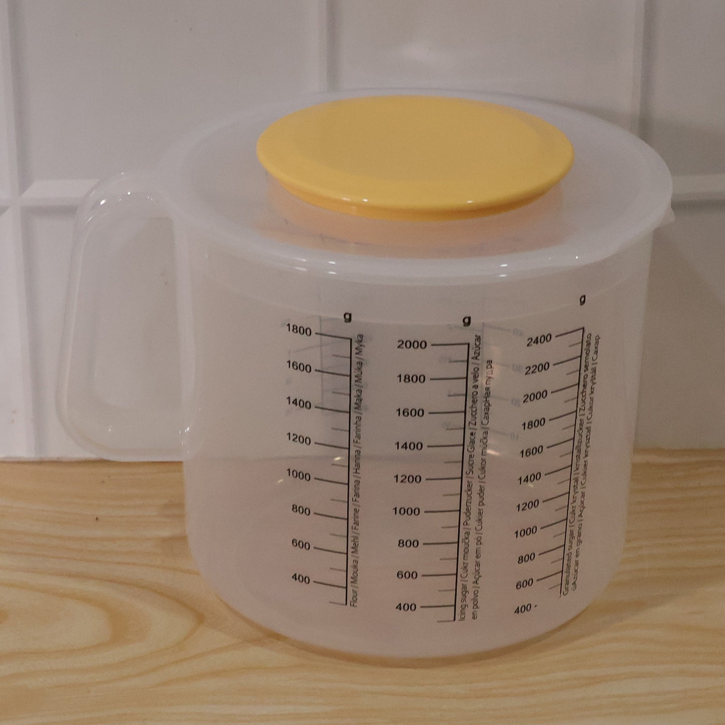 Plastic Measurement Storage Box With Lid  1 Pc