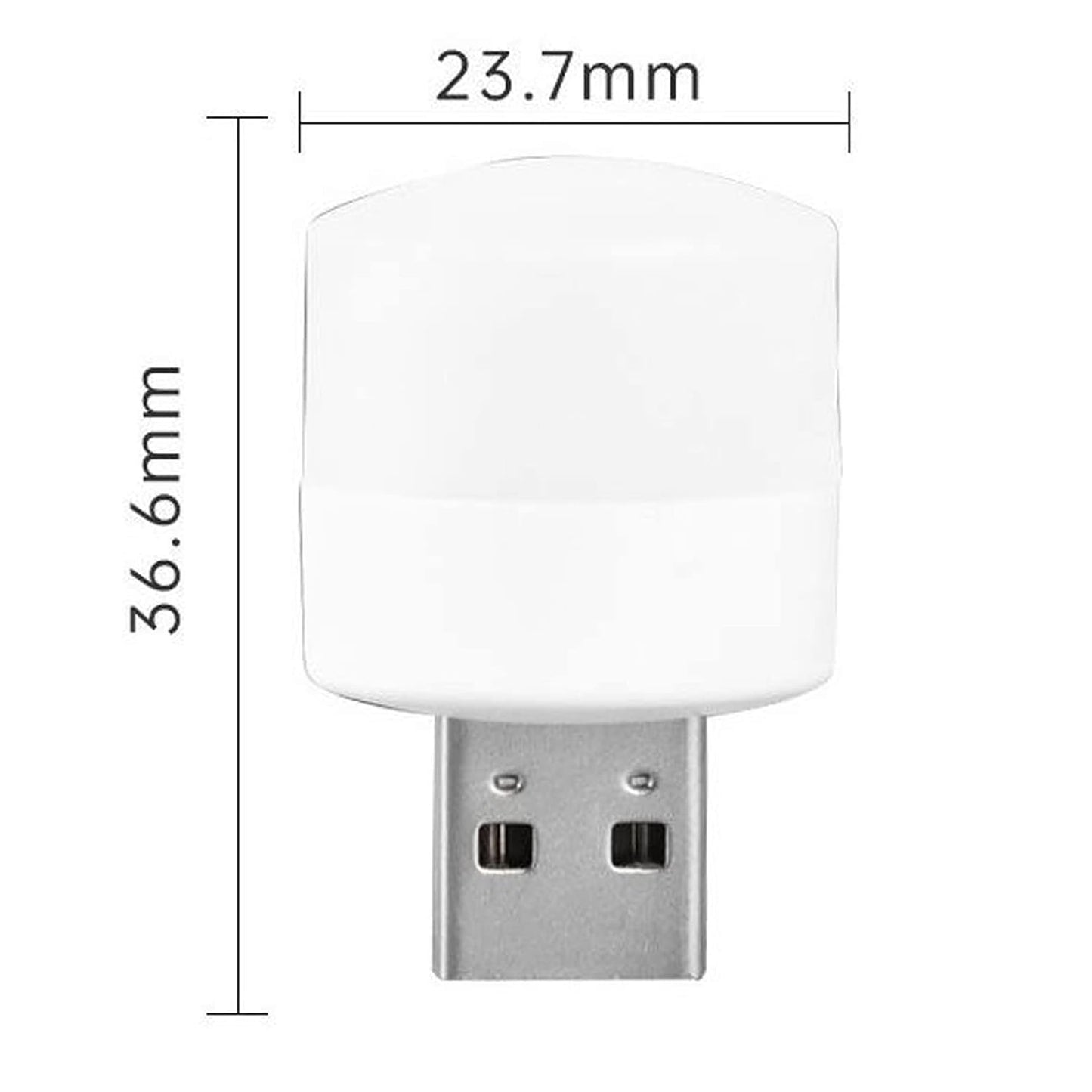 Yellow Usb Led Lamp Night Light Plug Small Led Nightlight  (1 Pc)