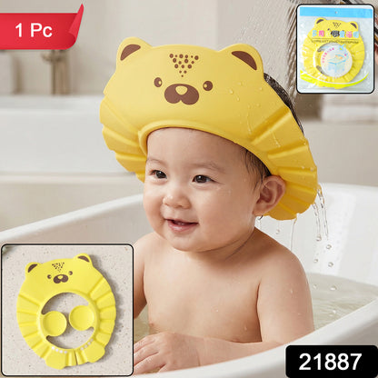 Cute Cartoon Baby Shower Cap Shampoo Bath Hat (1 Pc)