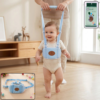 Baby Walking Assist Belt Toddler Learning Walk Harness With Handle (1 Pc)