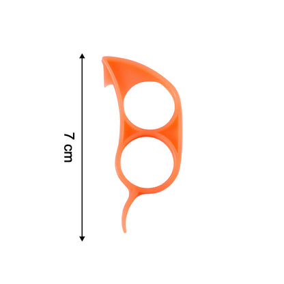 Multipurpose Plastic Orange Peeler Tool (5 Pc)