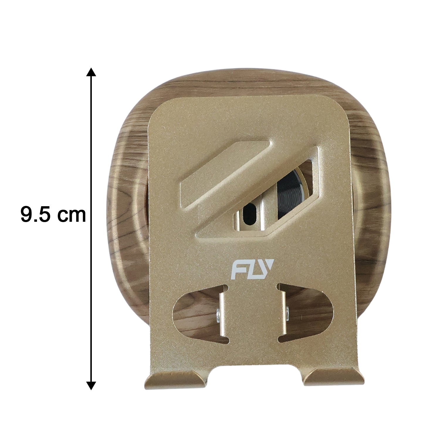Adjustable Metal Desk Phone Stand With Plastic Base (1 Pc)