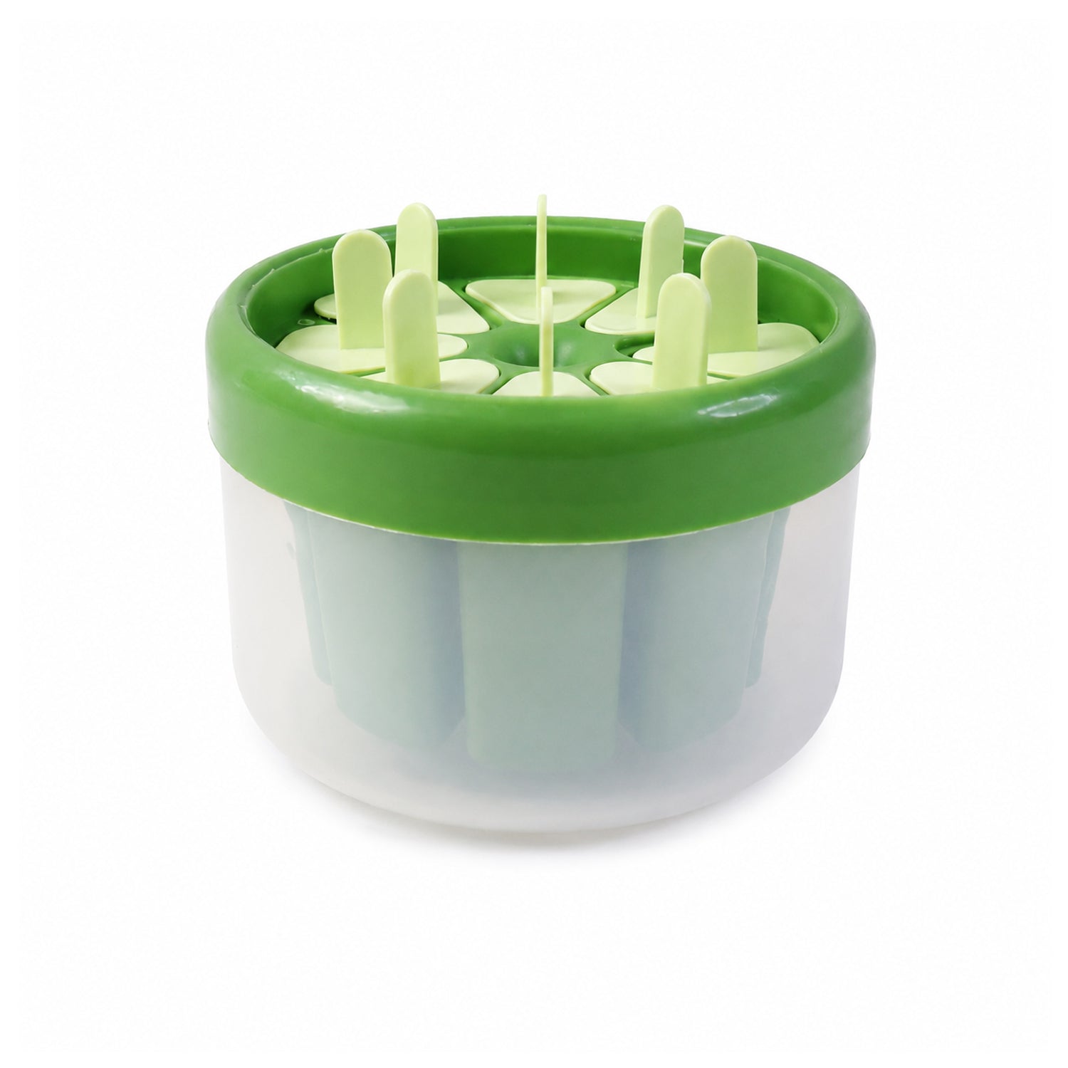 Plastic Ice Candy Popsicle Maker (8 Mold  1 Set)